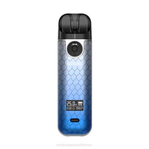 SMOK 전자담배 - SMOK NOVO 4개 키트 블루 그레이 코브라 T2BB234