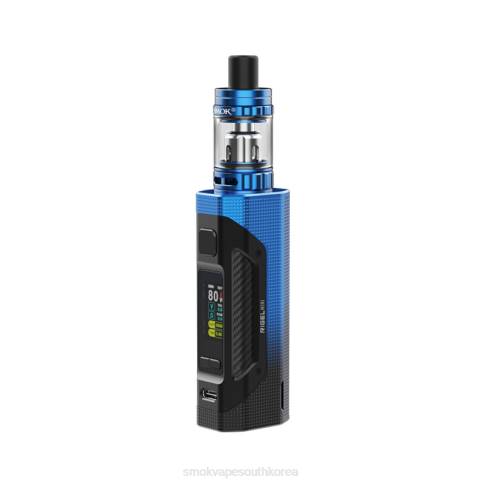 SMOK 전자담배 - SMOK Rigel 미니 키트 블랙 블루 T2BB254