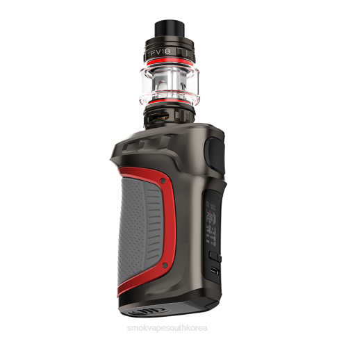 SMOK South Korea - SMOK MAG-18 전부 건메탈 레드 TPU T2BB73